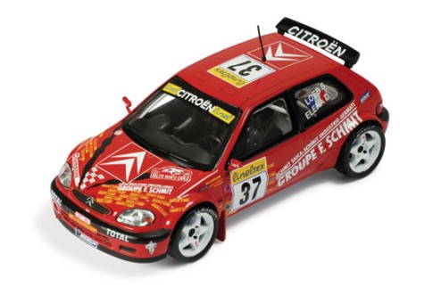 Citroen Saxo S1600 #37 S. Loeb-D. Elena Rally Monte Carlo 2001