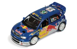 Skoda Fabia WRC #11 (Red Bull) G. Panizzi-H. Panizzi Rally Monte Carlo 2006