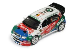Skoda Fabia WRC #17 F. Duval-P. Pivato Rally Monte Carlo 2006
