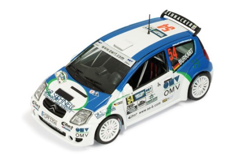 Citroen C2 S1600 #54 (OMV) A. Burkart-T. Geilhausen Rally Germany 2006