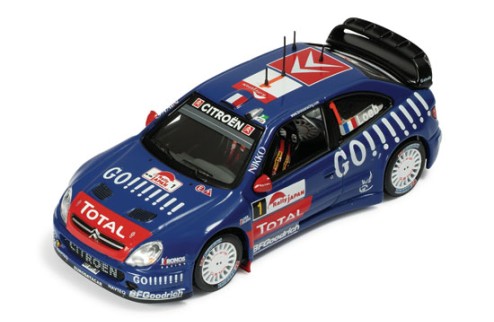 Citroen Xsara WRC #1 (Gauloise) S. Loeb-D. Elena Winner Rally Japan 2006