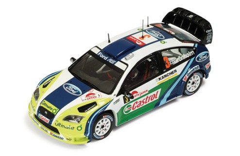 FORD FOCUS WRC #3 M.Grönholm-T.Rautiainen 2nd Rally Japan 2006