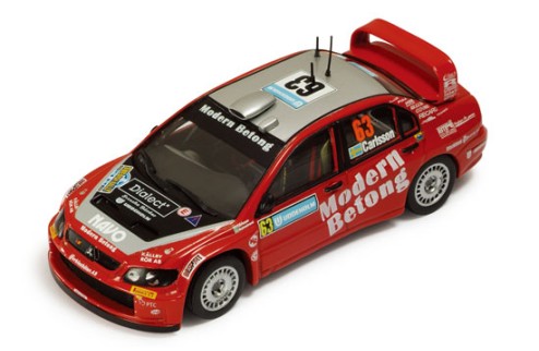 Mitsubishi Lancer WRC #63 D. Carlsson-B. Holmstrand 3rd Rally Sweden 2006