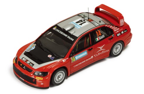 Mitsubishi Lancer WRC #14 G. Galli-G. Bernacchini Rally Sweden 2006