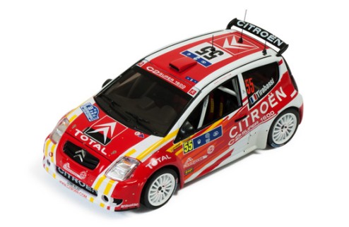 Citroen C2 S1600 #55 B.Tirabassi-J-J.Renucci Winner Tour de Corse 2006 JWRC