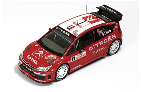 Citroen C4 WRC S. Loeb-D. Elena Winner Monte Carlo 2007