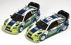 Joint Model Ford WRC Championship 2006: Ford Focus WRC #3  M.Grönholm - #4 Mikko Hirvonen BP Ford World Rally Team