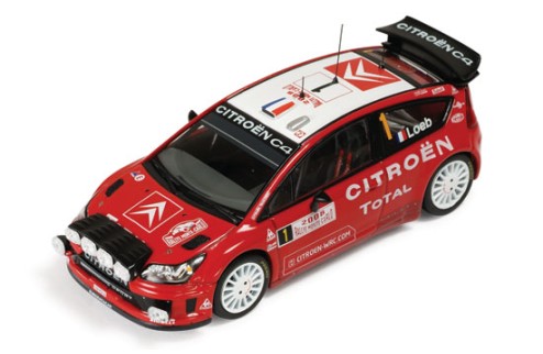 Citroen C4 WRC #1 D. Elena-S. Loeb Winner Rally Monte Carlo 2008