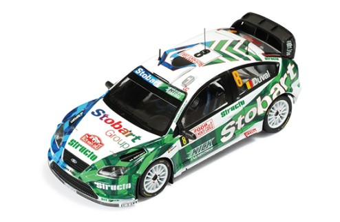 Ford Focus RS 07 WRC #8 F. Duval - E. Chevailler 4th Rally Monte Carlo 2008
