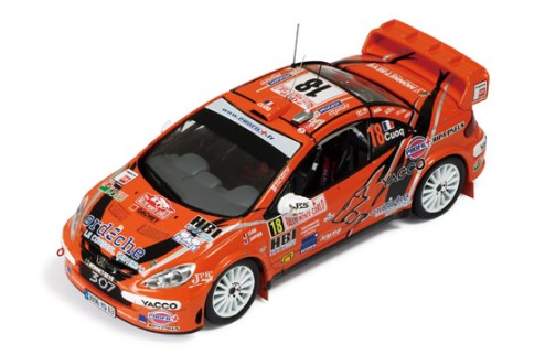 Peugeot 307 WRC #18 J-Marie COUQ - 7th Rally Monte Carlo 2008