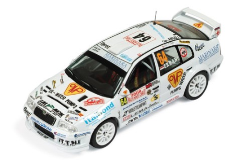 Skoda Octavia WRC #64 R. Errani - S. Casadio - Rally Monte Carlo 2008