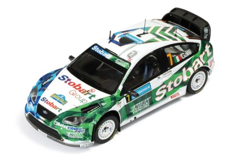 Ford Focus RS 07 WRC #7 G. Galli - G. Bernacchini 3rt Sweden Rally 2008