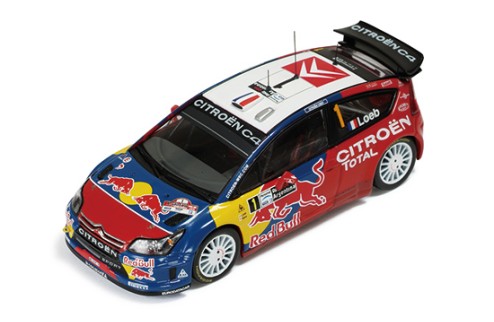 Citroen C4 WRC #1 (Red Bull) S. Loeb - D. Elena Winner Rally Argentine 2008