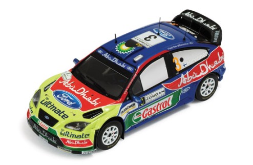 Ford Focus RS 07 WRC #3 M. Hirvonen - J. Lehtinen Winner Rally Jordan 2008