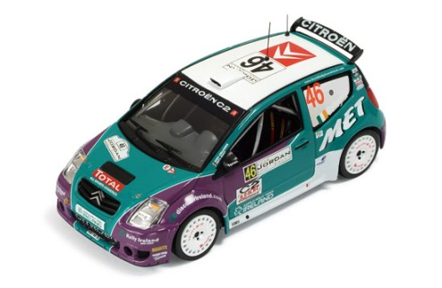 Citroen C2 S1600 #46 S. Gallagher - P. Kiely 13th Rally Jordan 2008