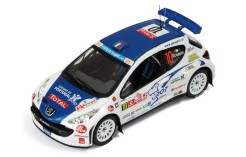 Peugeot 207 S2000 #10 L. Rossetti-M. Chiarcossi Winner Rally Portugal 2008