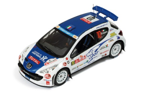 Peugeot 207 S2000 #10 L. Rossetti-M. Chiarcossi Winner Rally Portugal 2008