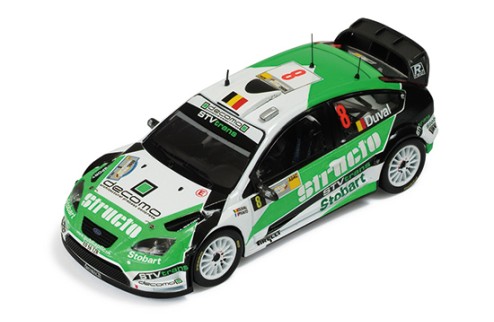 Ford Focus RS 07 WRC #8 F. Duval Rally Germany 2008 (special decoration)