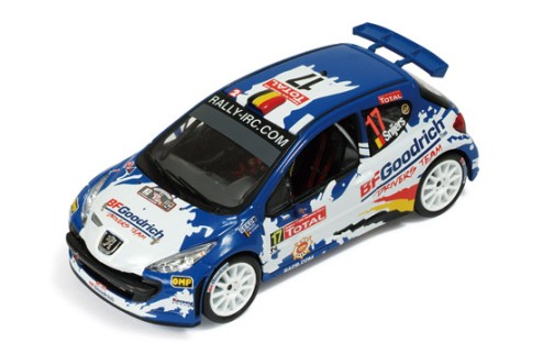 Peugeot 207 S2000 #17 P. Snijers-W. Soenens Rally Ypres 2008 (special decoration)