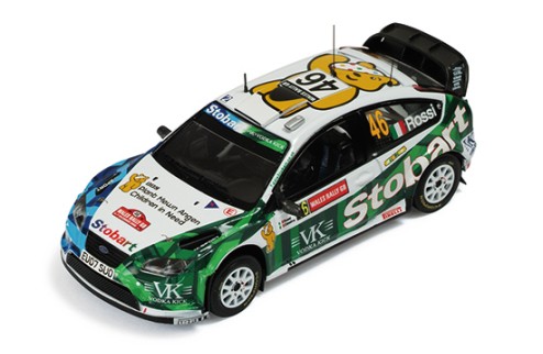 Ford Focus RS 07 WRC #46 V. Rossi-C. Cassina Wales GB Rally 2008
