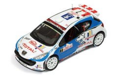 Peugeot 207 S2000 #7 S. Sarrazin - J-J. Renucci 3rd Rally Monte Carlo 2009