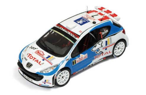 Peugeot 207 S2000 #7 S. Sarrazin - J-J. Renucci 3rd Rally Monte Carlo 2009