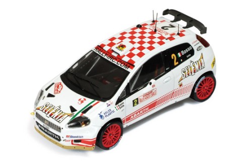 Fiat Abarth Grande Punto S2000 #2 G. Basso - M. Dotta 5th Rally Monte Carlo 2009