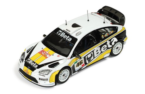 Ford Focus RS 07 WRC #46 V. Rossi-C. Cassina Monza Rally 2008