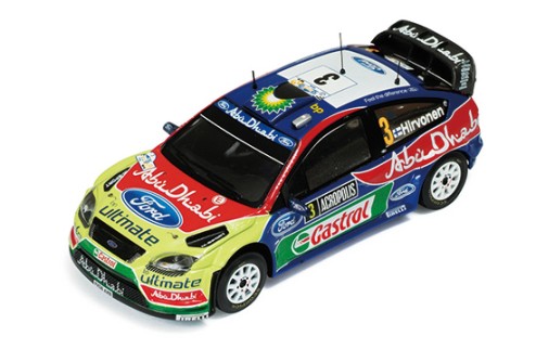 Ford Focus RS WRC 09 #3 M. Hirvonen - J. Lehtinen Winner Rally Acropolis 2009