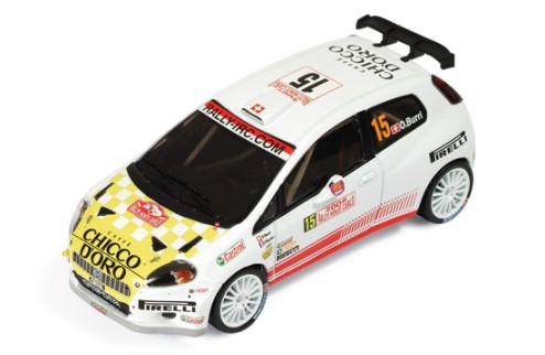 Fiat Abarth Grande Punto S2000 #15 O. Burri - F. Gordon 7th Rally Monte Carlo 2009