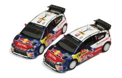 Joint Model Citroen WRC Champion 2009: Citroen C4 WRC #1 S. Loeb - D. Elena Rally Catalunya 2009 - Citroen C4 WRC #2 D. Sordo - M. Marti 2nd Rally Catalunya 2009 (USD 23. 95)