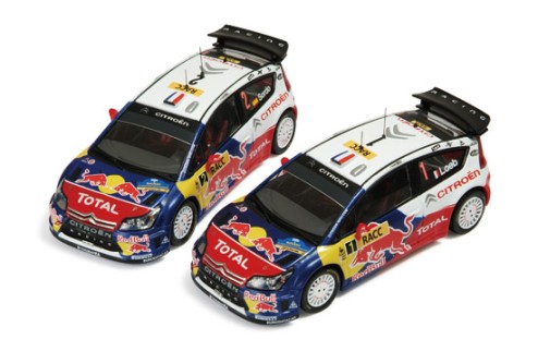 Joint Model Citroen WRC Champion 2009: Citroen C4 WRC #1 S. Loeb - D. Elena Rally Catalunya 2009 - Citroen C4 WRC #2 D. Sordo - M. Marti 2nd Rally Catalunya 2009 (USD 23. 95)