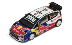 Citroen C4 WRC #1 S. Loeb - D. Elena Winner Wales Gb Rally 2009 (Champion 2009 Edition - windows decorated)
