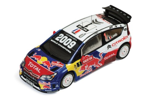 Citroen C4 WRC #1 S. Loeb - D. Elena Winner Wales Gb Rally 2009 (Champion 2009 Edition - windows decorated)