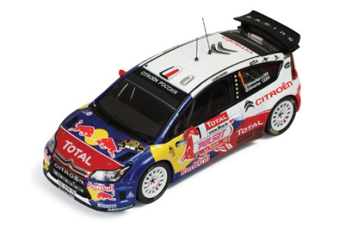 Citroen C4 WRC #1 S. Loeb (Mr.) - S. Loeb (Ms.) Winner Rally Du Var 2009