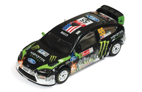 Ford Focus RS WRC08 #55 K. Block - A. Gelsomino 18th Corona Mexico Rally 2010