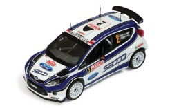 Ford Fiesta S2000 #2 M. Hirvonen - J. Lehtinen Winner Rally Monte Carlo 2010 (with night lights)
