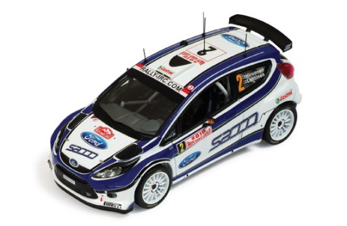 Ford Fiesta S2000 #2 M. Hirvonen - J. Lehtinen Winner Rally Monte Carlo 2010 (with night lights)