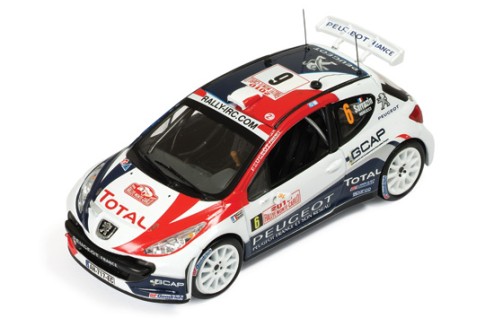 Peugeot 207 S2000 #6 S. Sarrazin - J-J. Renucci 4th Rally Monte Carlo 2010