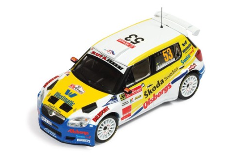 Skoda Fabia S2000 #53 P-G. Andersson - A. Fredriksson 5th S-WRC Vodafone Rally Portugal 2010