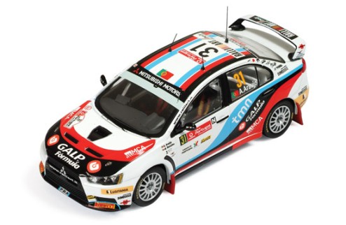 Mitsubishi Lancer Evo X #31 A. Araujo - M. Ramalho Vodafone Rally Portugal 2010 (World Rally Champion)