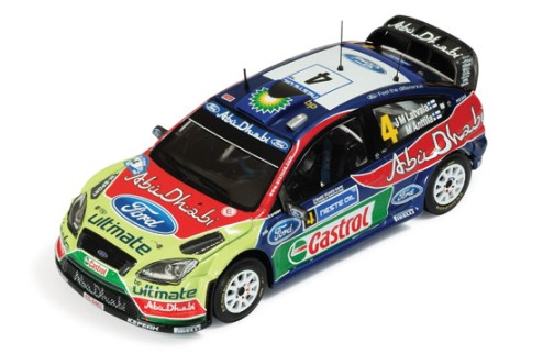 Ford Focus RS WRC 09 #4 J-M. Latvala - M. Anttila Winner Rally Finland 2010