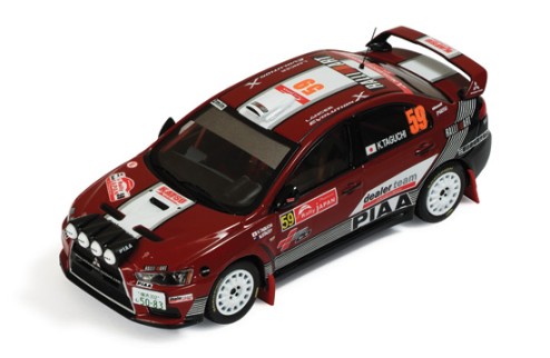 Mitsubishi Lancer Evo X K. Taguchi-M. Staycey Rally Japan 2008 (LHD)