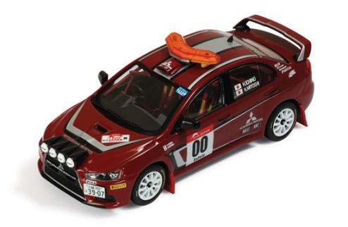 Mitsubishi Lancer Evo X #00 H. Miyoshi - H. Ichino Rally Japan Safety Car 2008 (RHD)
