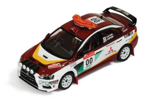 Mitsubishi Lancer Evo X #00 H. Miyoshi - S. Hayashi Rally Japan Safety Car 2008 (RHD)