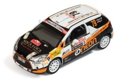 Citroen DS3 R3 #79 M. Burri-S. Rey Rally Monte Carlo IRC 2011