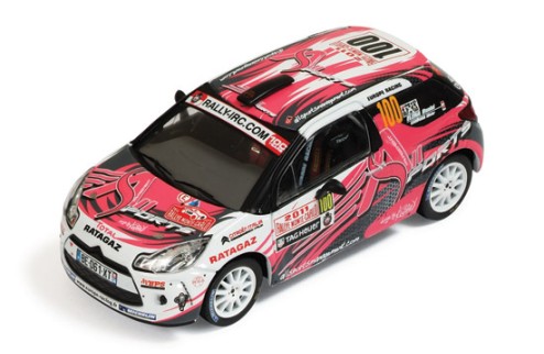 Citroen DS3 R3 #100 D. Elena-O. Campana Rally Monte Carlo IRC 2011