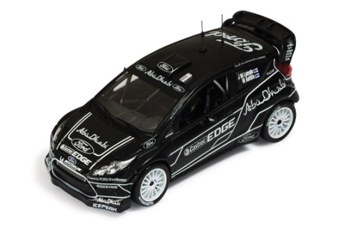 Ford Fiesta WRC (Official Team) M. Hirvonen- J. -M. Latvala Test Car France 2011