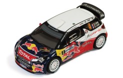 Citroen DS3 WRC #4 S. Loeb-S. Loeb Winner Monza Rally 2011