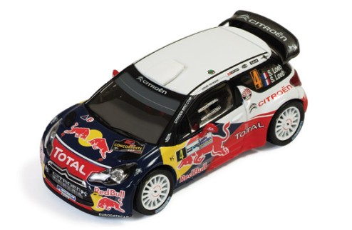 Citroen DS3 WRC #4 S. Loeb-S. Loeb Winner Monza Rally 2011